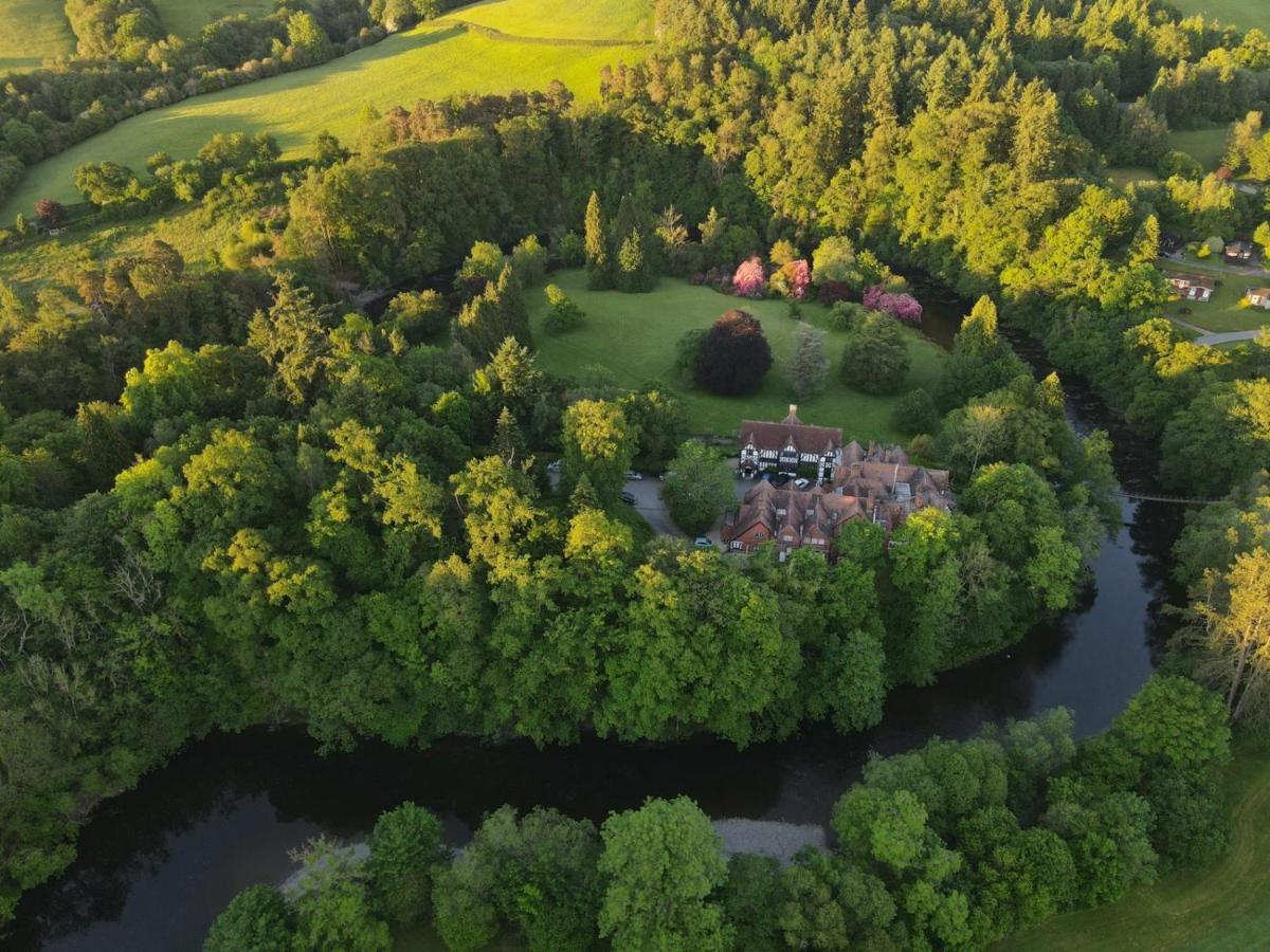 Caer Beris Manor House B&B บลิตธ์เวลส์ ภายนอก รูปภาพ