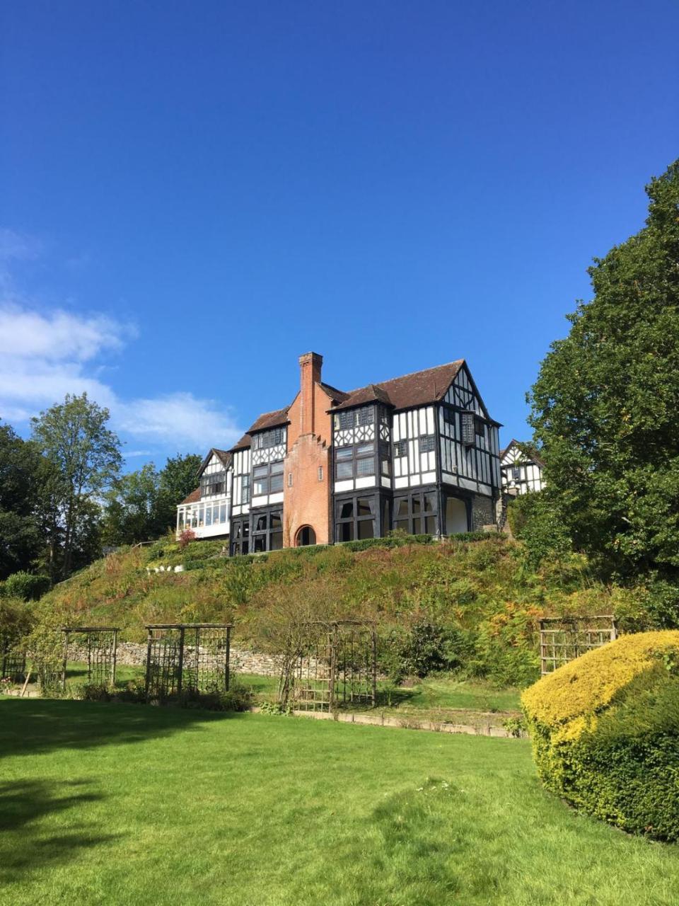 Caer Beris Manor House B&B บลิตธ์เวลส์ ภายนอก รูปภาพ